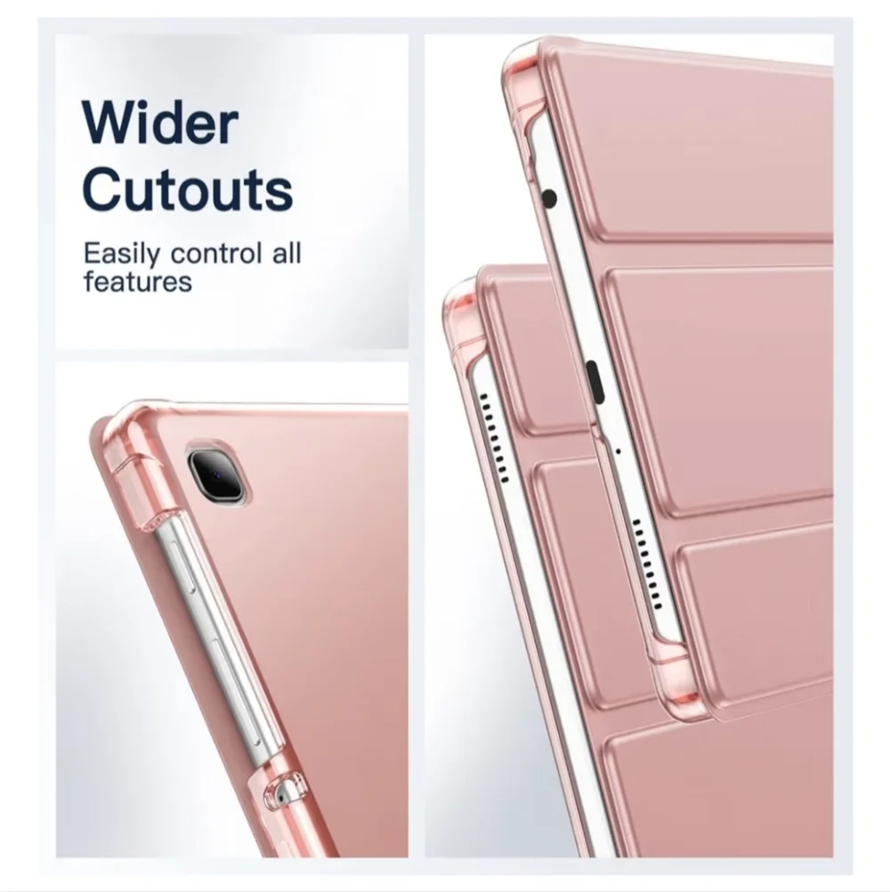 Samsung Tablet Cover in Rose Gold